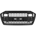 AUDI A6 C8 18+ Blanksvart Sportgrill RS-Look DIEDERICHS