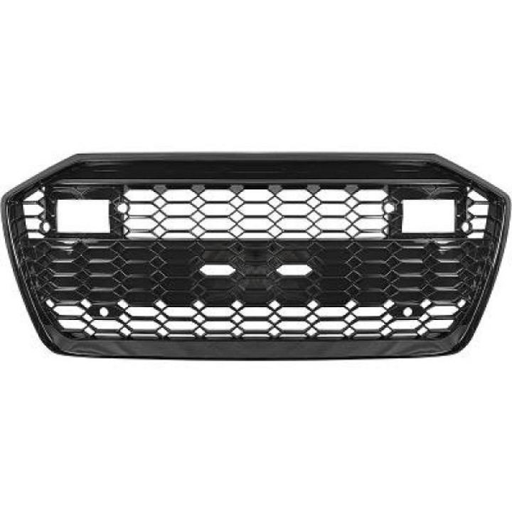 AUDI A6 C8 18+ Blanksvart Sportgrill RS-Look DIEDERICHS i gruppen Välj bilmodell / Audi / A6 - S6 - RS6 (C8) 2018+ / Styling hos DDESIGN Scandinavia AB (1029240)