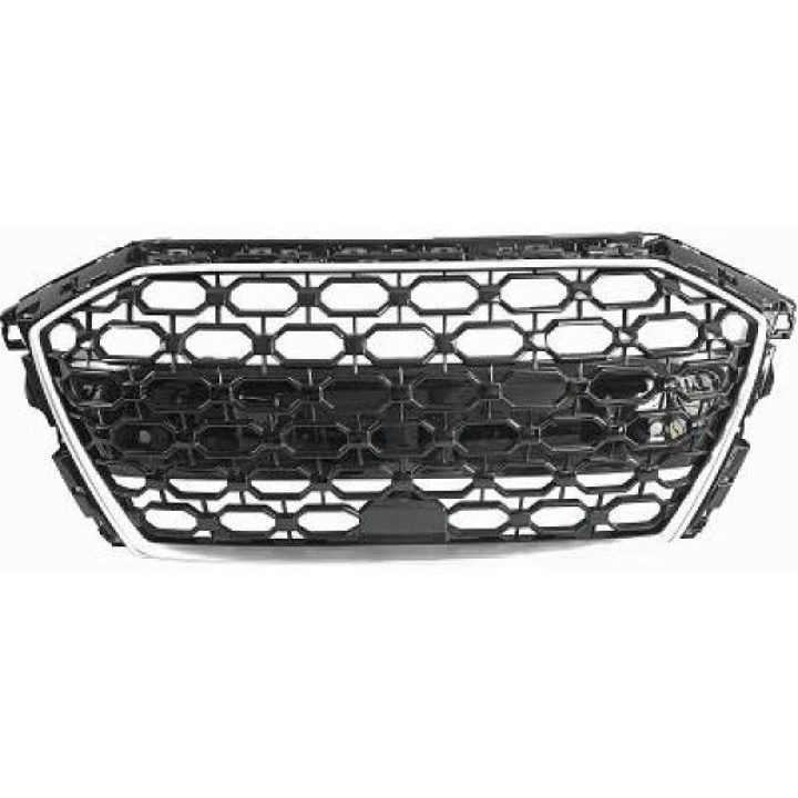 AUDI A3 8Y 20+ Krom/Svart Sportgrill RS-Look (med PDC) DIEDERICHS i gruppen Välj bilmodell / Audi / A3 - S3 - RS3 (8Y) 2020+ / Styling hos DDESIGN Scandinavia AB (1034241)