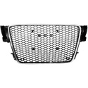 AUDI A5 8T 07-11 Honeycomb Krom/Svart Sportgrill RS-Look (med PDC) DIEDERICHS
