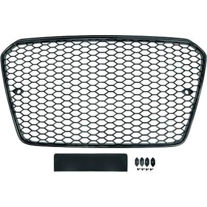 AUDI A5 8T 12-16 (Ej S-Line) Honeycomb Blanksvart Sportgrill RS-Look (med PDC) DIEDERICHS i gruppen Välj bilmodell / Audi / A5 - S5 - RS5 (8T/8F) 2008-2016 / Styling hos DDESIGN Scandinavia AB (1045341)