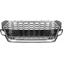 AUDI A5/S5 F5 19+ Honeycomb Krom/Svart Sportgrill RS-Look (med PDC) DIEDERICHS