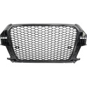 Audi Q3 2011-2018 (Med PDC) RS-Look Blanksvart Sportgrill DIEDERICHS