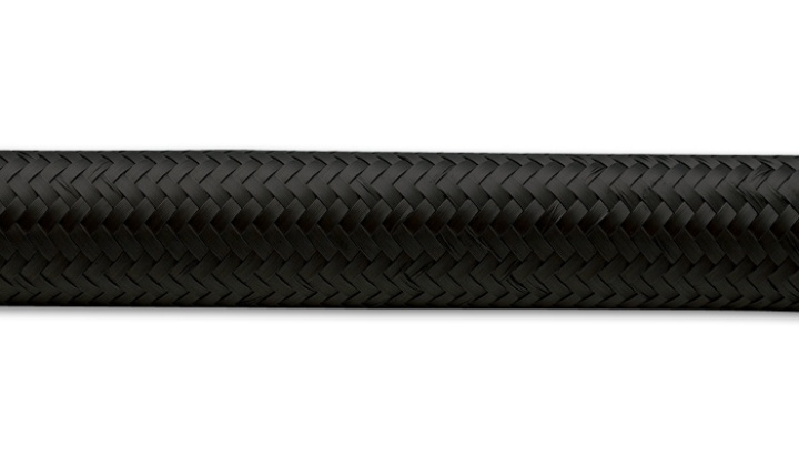 11963 -16AN Gummislang (60cm) Svart Nylonöverdrag Vibrant Performance