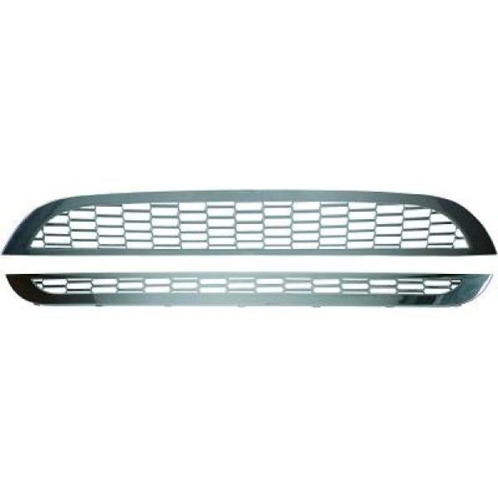 MINI Cooper 04-06 Honeycomb Sportgrill Komplett Krom DIEDERICHS i gruppen Välj bilmodell / Mini / Cooper (R50/52/53) 2000-2006 / Styling hos DDESIGN Scandinavia AB (1205240)