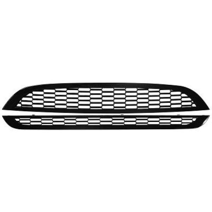MINI Cooper 04-06 Honeycomb Sportgrill Komplett Svart DIEDERICHS i gruppen Välj bilmodell / Mini / Cooper (R50/52/53) 2000-2006 / Styling hos DDESIGN Scandinavia AB (1205340)