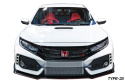 Honda Civic Type R 17+ T-24E Medium Size InterCooler Kit GReddy