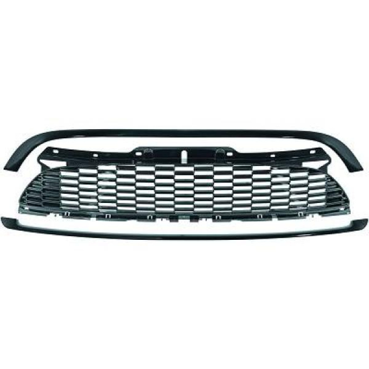 MINI Cooper 06-15 Honeycomb Blanksvart Sportgrill JCW-Look DIEDERICHS i gruppen Välj bilmodell / Mini / Cooper (R56/57) 2006-2013 / 2009-2015 / Styling hos DDESIGN Scandinavia AB (1206341)