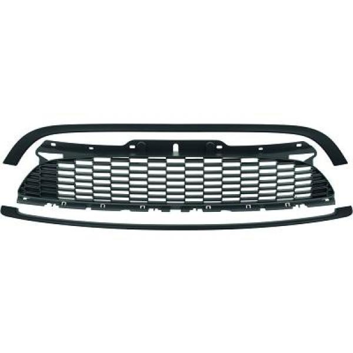 MINI Cooper 06-13 Honeycomb Mattsvart Sportgrill JCW-Look DIEDERICHS i gruppen Välj bilmodell / Mini / Cooper (R56/57) 2006-2013 / 2009-2015 / Styling hos DDESIGN Scandinavia AB (1206342)
