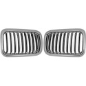 BMW 3-Serie E36 91-96 Krom/Svart Sportgrill DIEDERICHS
