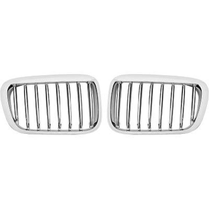 BMW 3-Serie E46 Sedan 98-01 Kromad Sportgrill DIEDERICHS i gruppen Välj bilmodell / BMW / 3-serie (E46) 1998-2005 / Styling / Grill hos DDESIGN Scandinavia AB (1214140)