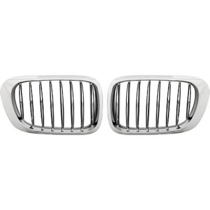 BMW 3-Serie E46 Coupé/Cab 99-03 Kromad Sportgrill DIEDERICHS i gruppen Välj bilmodell / BMW / 3-serie (E46) 1998-2005 / Styling / Grill hos DDESIGN Scandinavia AB (1214440)