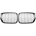 BMW 3-Serie E46 Sedan 98-01 Enkelribbad Blanksvart Sportgrill Performance-Look DIEDERICHS