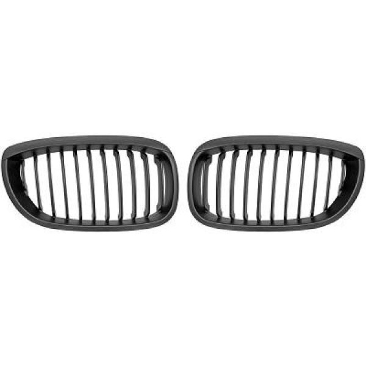 BMW 3-Serie E46 Coupé/Cab 03+ Enkelribbad Blanksvart Sportgrill DIEDERICHS i gruppen Välj bilmodell / BMW / 3-serie (E46) 1998-2005 / Styling / Grill hos DDESIGN Scandinavia AB (1214840)