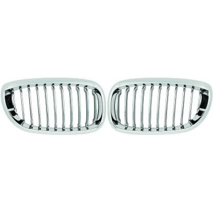 BMW 3-Serie E46 Coupé/Cab 03+ Kromad Sportgrill DIEDERICHS i gruppen Välj bilmodell / BMW / 3-serie (E46) 1998-2005 / Styling / Grill hos DDESIGN Scandinavia AB (1215740)