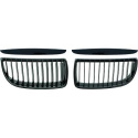 BMW 3-Serie E90/E91 05-08 Komplett Blanksvart Sportgrill / Njurar DIEDERICHS