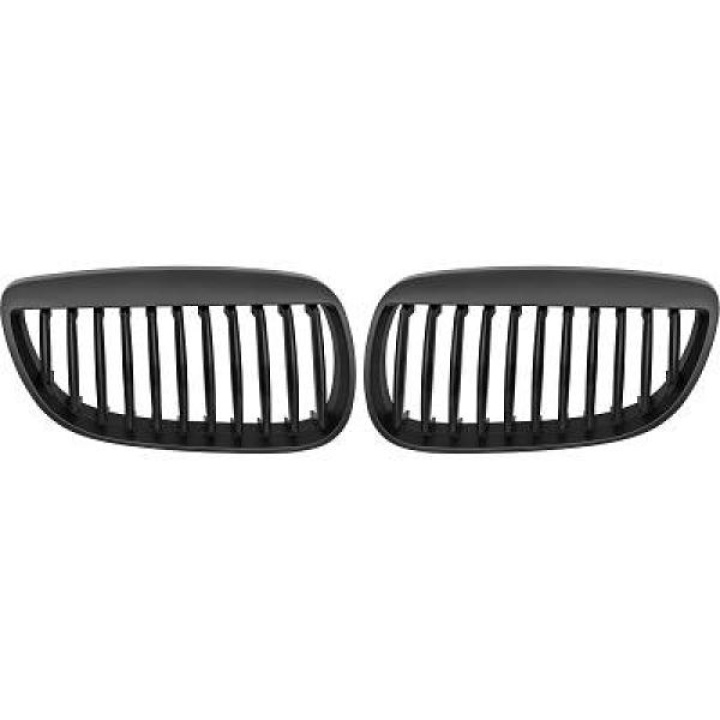 BMW 3-Serie E92/E93 06-10 Mattsvart Sportgrill / Njurar DIEDERICHS i gruppen Välj bilmodell / BMW / 3-serie (E92-E93) 05-12 / Styling / Grill hos DDESIGN Scandinavia AB (1216540)