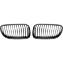 BMW 3-Serie E92/E93 10-13 Blanksvart Sportgrill / Njurar Performance-Look DIEDERICHS