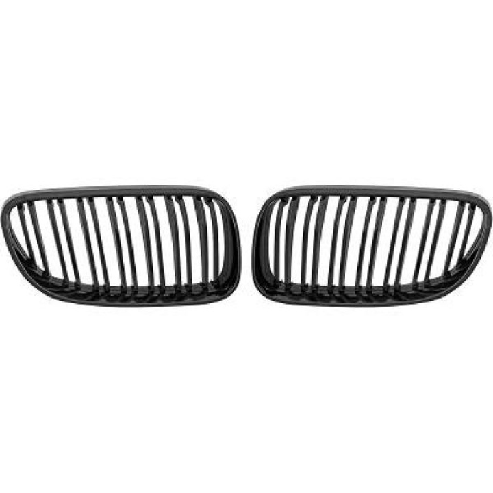 BMW 3-Serie E92 / E93 10-13 Dubbelribbad Blanksvart Sportgrill / Njurar Performance-Look DIEDERICHS i gruppen Välj bilmodell / BMW / 3-serie (E92-E93) 05-12 / Styling / Grill hos DDESIGN Scandinavia AB (1216744)