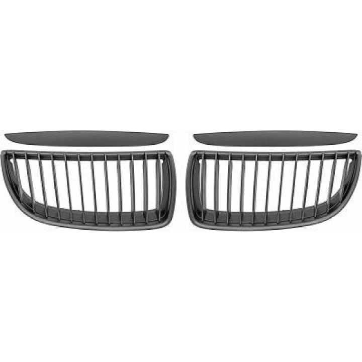 BMW 3-Serie E90 05-08 Mattsvart Sportgrill / Njurar Performance-Look DIEDERICHS i gruppen Välj bilmodell / BMW / 3-serie (E90-E91) 2005-2012 / Styling hos DDESIGN Scandinavia AB (1216841)