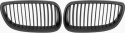 BMW 3-Serie E92/E93 06-10 Enkelribbad Mattsvart Sportgrill / Njurar DIEDERICHS