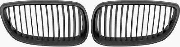 BMW 3-Serie E92/E93 06-10 Enkelribbad Mattsvart Sportgrill / Njurar DIEDERICHS i gruppen Välj bilmodell / BMW / 3-serie (E92-E93) 05-12 / Styling / Grill hos DDESIGN Scandinavia AB (1216843)