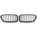 BMW 3-Serie F30/F31 11-15 Enkelribbad Kolfiberlook Sportgrill / Njurar Performance-Look DIEDERICHS