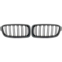 BMW 3-Serie F30/F31 11+ Dubbelribbad Kolfiberlook Sportgrill / Njurar Sport-Look DIEDERICHS