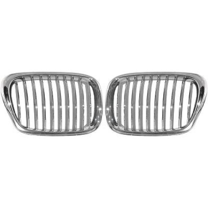 BMW 5-Serie E39 95-03 Kromad Sportgrill / Njurar DIEDERICHS i gruppen Välj bilmodell / BMW / 5-serie (E39) 95-04 / Styling / Grill hos DDESIGN Scandinavia AB (1223240)