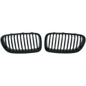 BMW 5-Serie F10/F11 10-13 Enkelribbad Mattsvart Sportgrill / Njurar DIEDERICHS