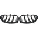 BMW 5-Serie F10/F11 10-13 Enkelribbad Kolfiberlook Sportgrill / Njurar DIEDERICHS