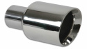 3.5\'\' Runt Rostfritt Utblås (Vinklat) 2,25\'\'in Vibrant Performance