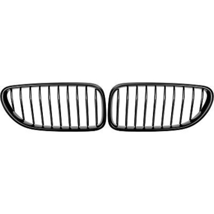 BMW 6-Serie F12/F13 11+ Enkelribbad Mattsvart Sportgrill / Njurar Performance-Look DIEDERICHS i gruppen Välj bilmodell / BMW / 6-serie (F06-F12-F13) 12-18 / Styling hos DDESIGN Scandinavia AB (1231340)