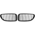 BMW 6-Serie F12/F13 11+ Enkelribbad Blanksvart Sportgrill / Njurar Performance-Look DIEDERICHS