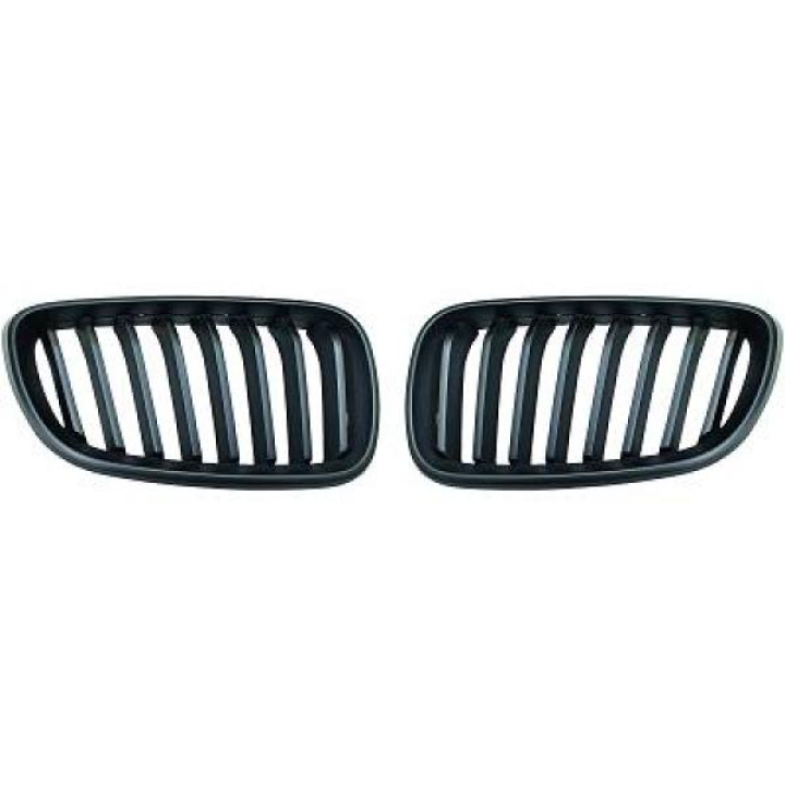 BMW 2-Serie F22/F23 13-17 Enkelribbad Mattsvart Sportgrill / Njurar DIEDERICHS i gruppen Välj bilmodell / BMW / 1-serie 2-serie (F20-F23) 2011-2019 / Styling / Grill hos DDESIGN Scandinavia AB (1235240)