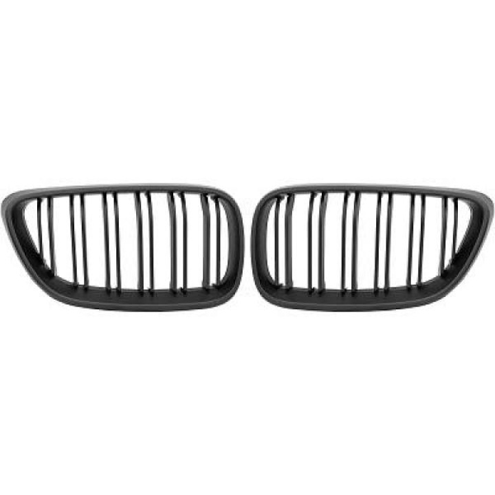 BMW 2-Serie F22/23 13-17 Dubbelribbad Svart Sportgrill / Njurar Performance-Look DIEDERICHS i gruppen Välj bilmodell / BMW / 1-serie 2-serie (F20-F23) 2011-2019 / Styling / Grill hos DDESIGN Scandinavia AB (1235241)