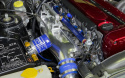 Oljeförflyttarsandwichplatta Type-I O/C 3/4x16UNF Med Termostat GReddy