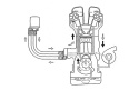 Oljeförflyttarplatta Type-G 3/4x16 AN10 GReddy