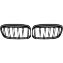 BMW 2-Serie F45/46 12+ Dubbelribbad Blanksvart Sportgrill / Njurar Performance-Look DIEDERICHS