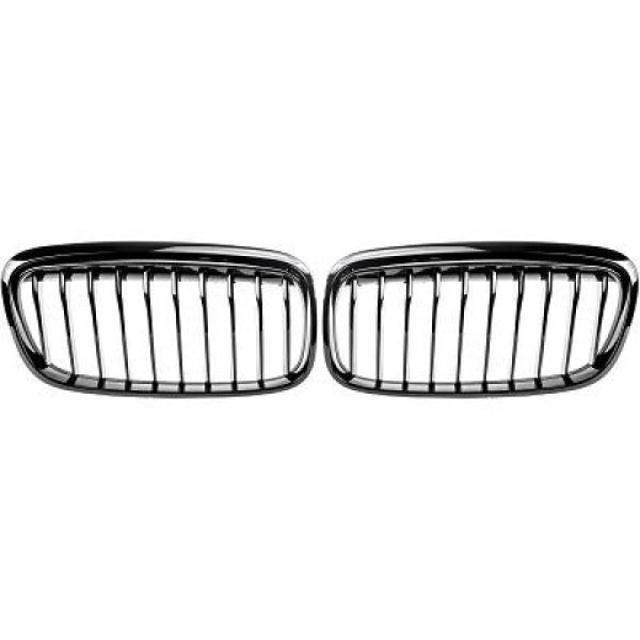 BMW 2-Serie F45/F46 14+ Enkelribbad Blanksvart Sportgrill / Njurar Performance-Look DIEDERICHS i gruppen Välj bilmodell / BMW / 2-serie Gran Coupe (F44-F45-F46) 2020+ hos DDESIGN Scandinavia AB (1240341)
