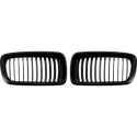 BMW 7-Serie E38 95-02 Enkelribbad Mattsvart Sportgrill / Njurar DIEDERICHS