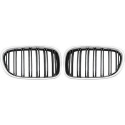 BMW 7-Serie F01 08-12 Dubbelribbad Krom/Svart Sportgrill / Njurar DIEDERICHS