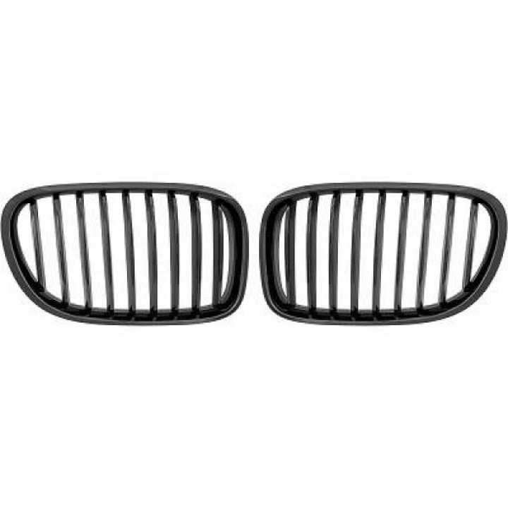 BMW 7-Serie F01 08-12 Enkelribbad Blanksvart Sportgrill / Njurar DIEDERICHS i gruppen Välj bilmodell / BMW / 7-serie (F01-F02) 08-15 / Styling hos DDESIGN Scandinavia AB (1244441)