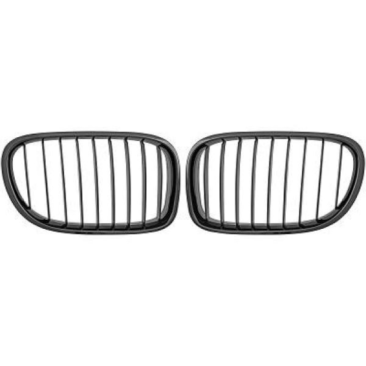 BMW 7-Serie F01 12-15 Enkelribbad Blanksvart Sportgrill / Njurar Performance-Look DIEDERICHS i gruppen Välj bilmodell / BMW / 7-serie (F01-F02) 08-15 / Styling hos DDESIGN Scandinavia AB (1244541)