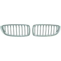BMW 4-Serie F32/33/36 13-21 Enkelribbad Kromad Sportgrill / Njurar DIEDERICHS