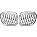 BMW Z3 E36 96-05 Enkelribbad Kromad Sportgrill / Njurar DIEDERICHS