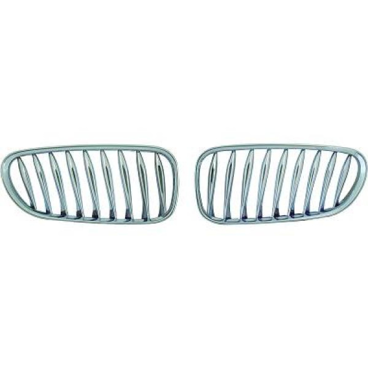 BMW Z4 E85 03-09 Enkelribbad Kromad Sportgrill / Njurar DIEDERICHS i gruppen Välj bilmodell / BMW / Z4 (E85-E89) 02-16 / Styling hos DDESIGN Scandinavia AB (1251240)