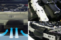 Subaru BRZ / Toyota GT86 12+ Air Duct till OEM LuftFilterbox GReddy