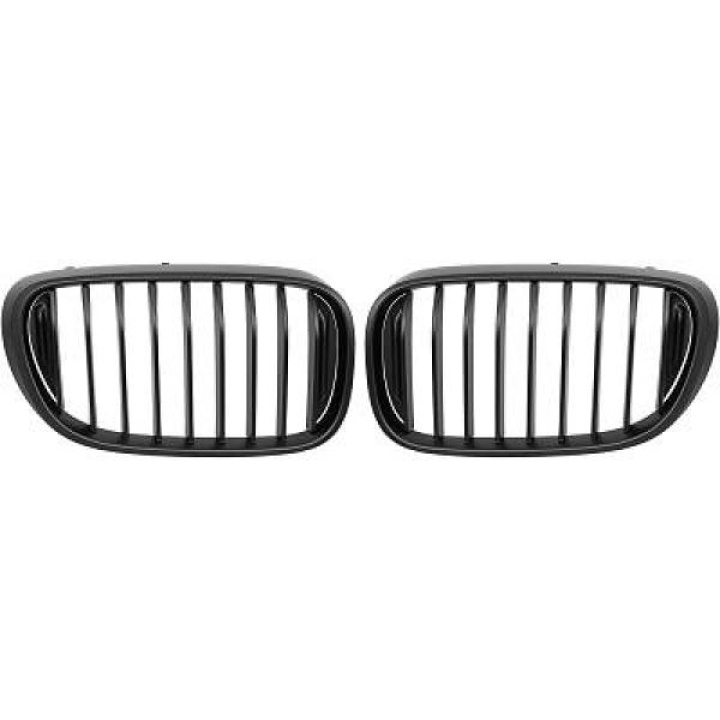 BMW 7-Serie G11 15-19 Enkelribbad Mattsvart Sportgrill / Njurar Performance-Look DIEDERICHS i gruppen Välj bilmodell / BMW / 7-Serie (G11-G12) 15+ hos DDESIGN Scandinavia AB (1260241)
