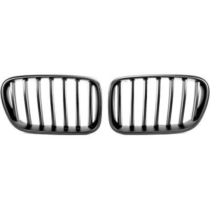 BMW X3 F25 10-14 Enkelribbad Blanksvart Sportgrill / Njurar DIEDERICHS i gruppen Välj bilmodell / BMW / X3 (F25) 10-17 hos DDESIGN Scandinavia AB (1276340)